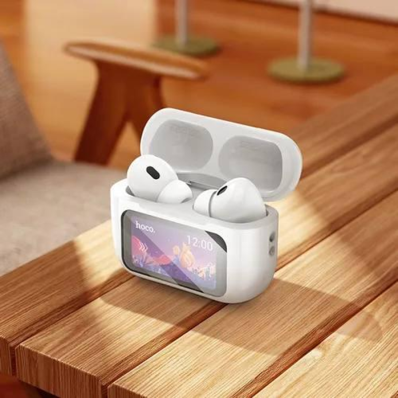 Бездротові навушники з мікрофоном Hoco EW72 з шумопоглинанням та сенсорним дисплеєм ANC+ENC