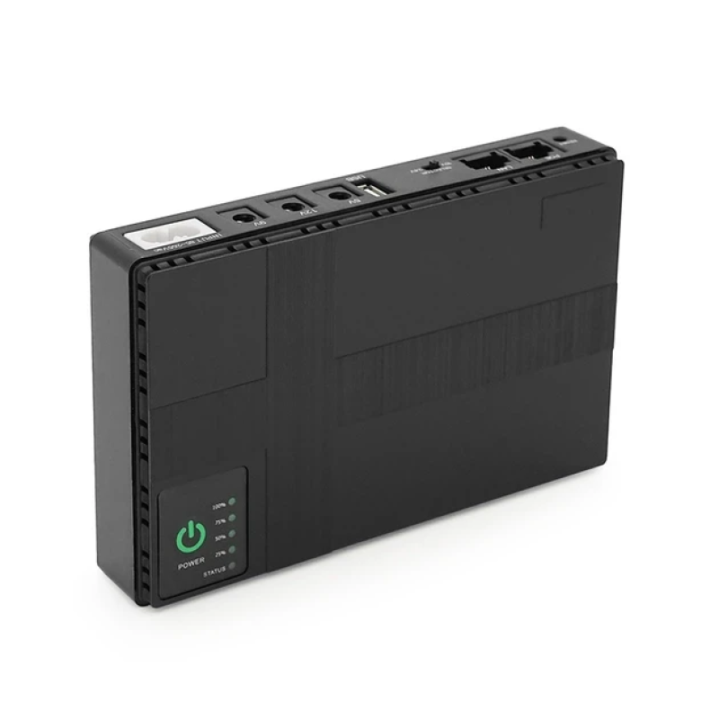 ДБЖ для роутера 18 Вт Voltronic DC1018P 5/9/12V 10400 mAh Безперебійник для WI-Fi UPS для роутера