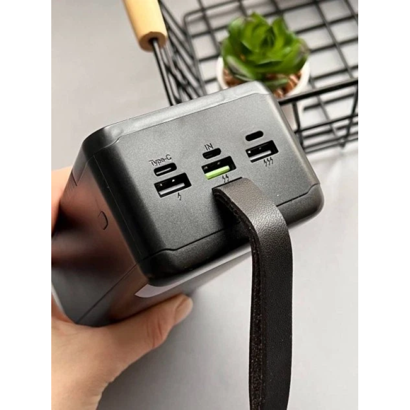 Повербанк XO PR159 (80000mAh / Out: 3xUSB-A 22.5W QC3.0, Type-C PD 20W / In: Lightning, micro-USB, Type-C 18W