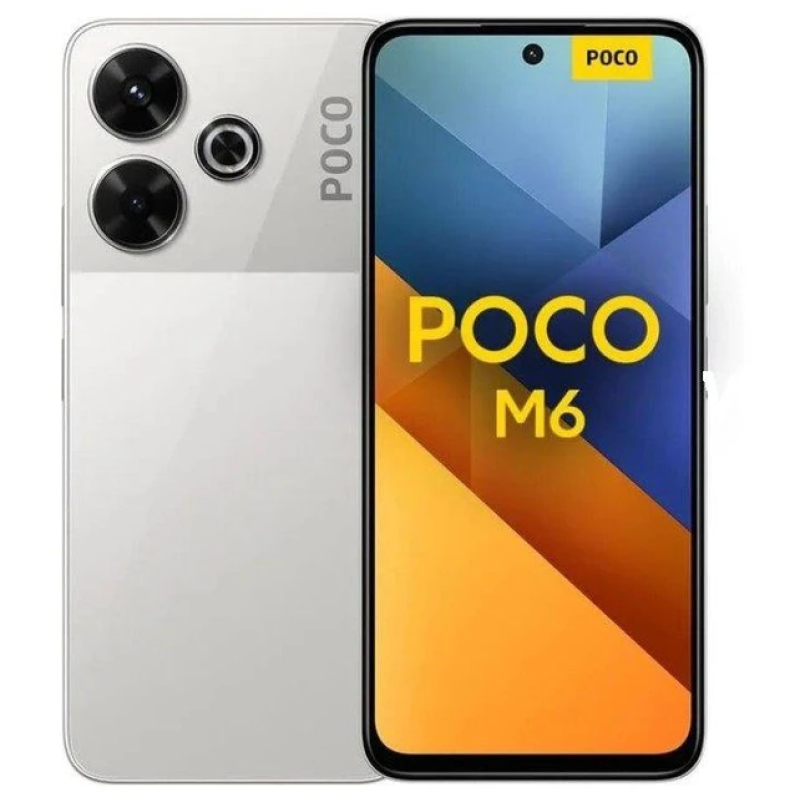 Смартфон Poco M6 8/256Gb Silver (Global)