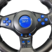 Ігрове кермо з педалями та коробкою передач 3в1 Vibration Steering wheel