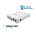 ДБЖ для роутера MINI DC UPS WGP103 (10400mAh, 5V, 9V, 12V) White - Оригінал.