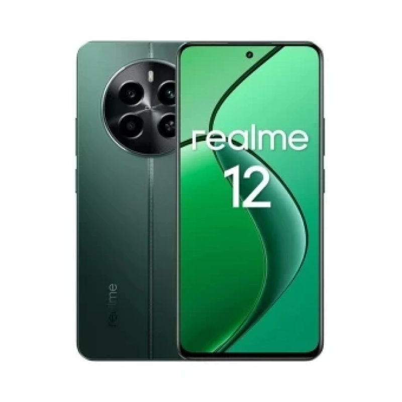 Мобільний телефон realme 12 4G 8/256 GB Pioneer Green (глобальна версія) (1217279) Мобільний телефон realme 12 4G 8/256 GB Pioneer Green (глобальна версія) (1217279)